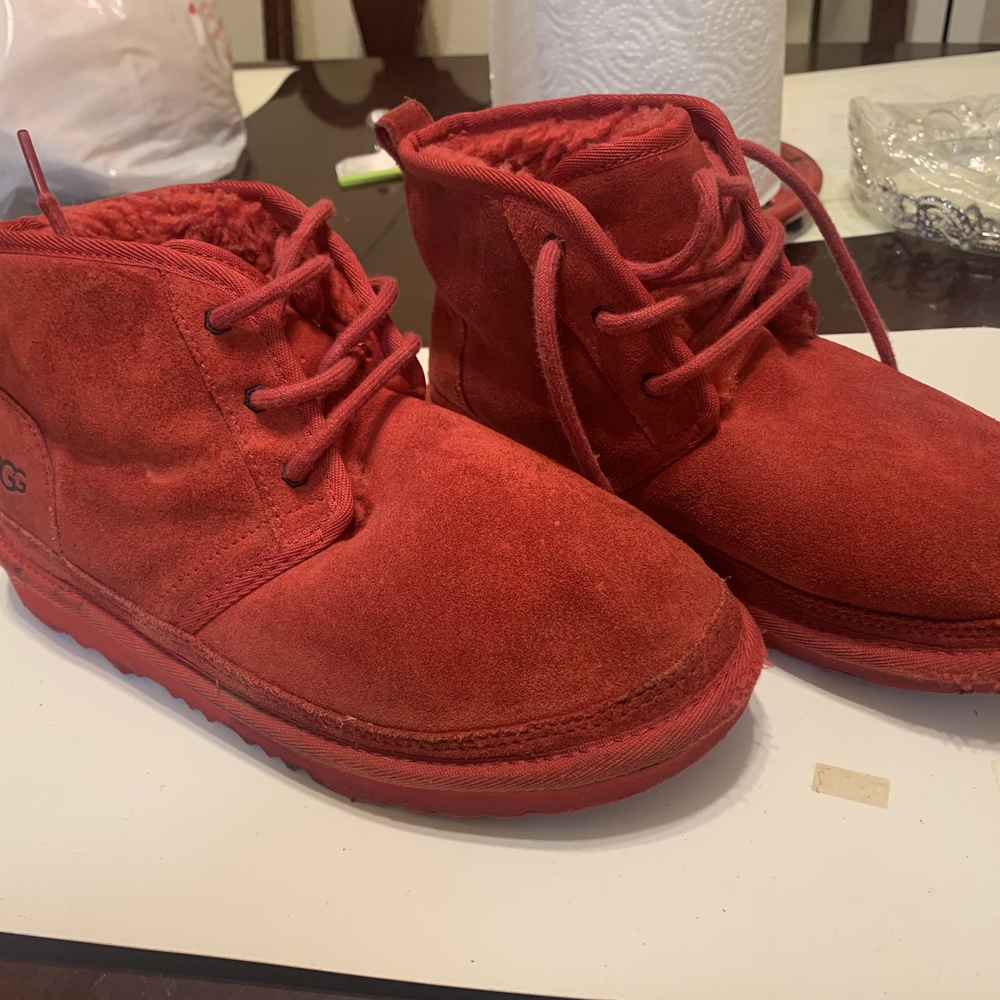UGG Kids Vibrant Red Boots